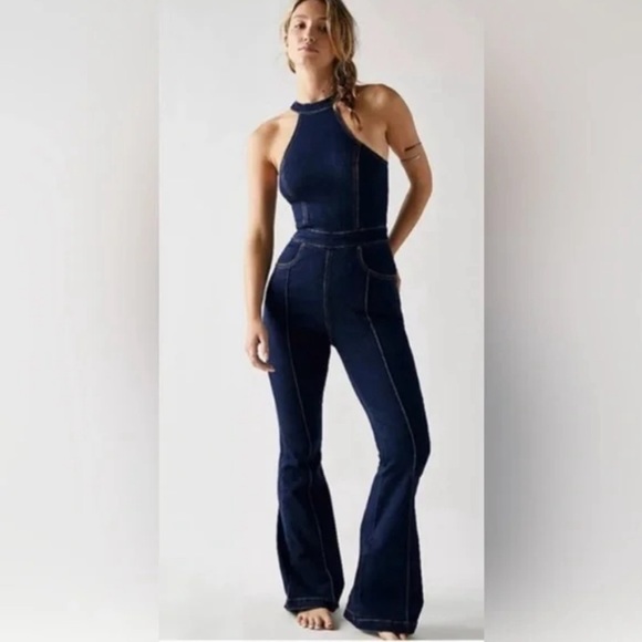 We The Free CRVY Sydney Jumpsuit Sz 4 $85 - Picture 2 of 6